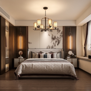 新中式 主卧 1