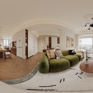 法式中古风客餐厅