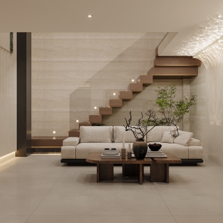 负二层客厅视角1