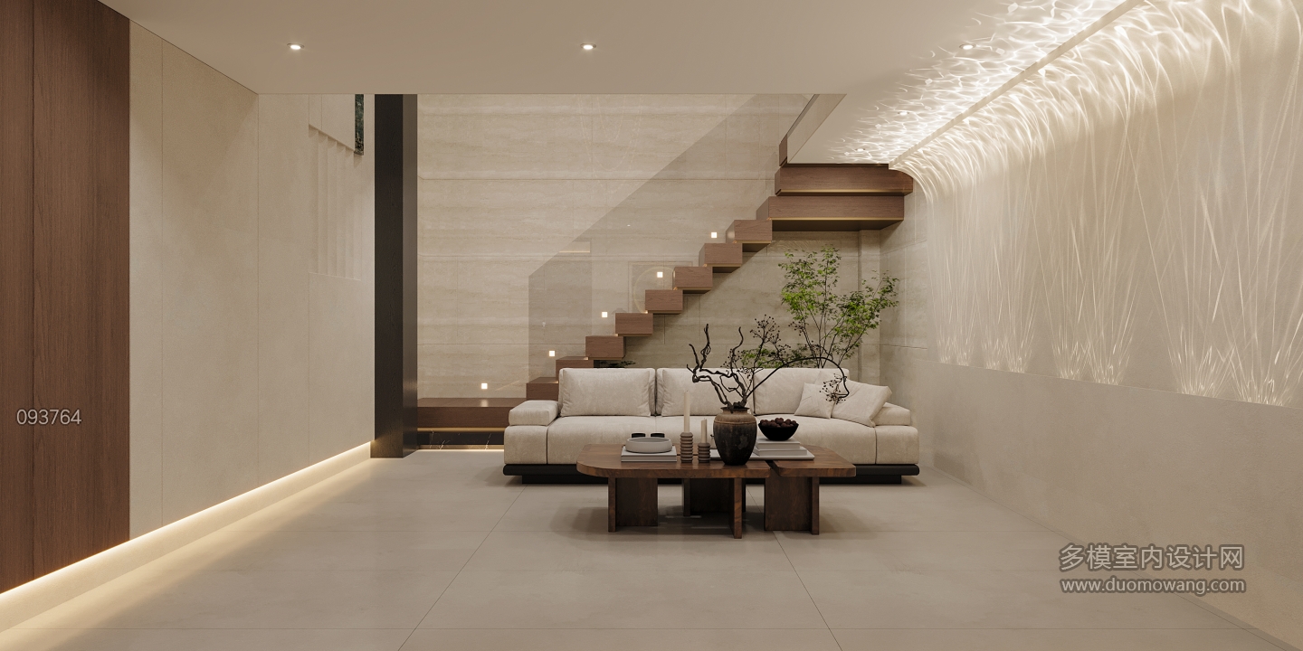 负二层客厅视角1