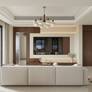 傅总自建房_二层客厅002