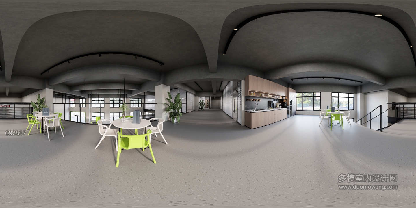 工业2层全景视角