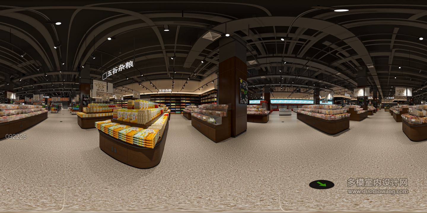 现代超市全景4