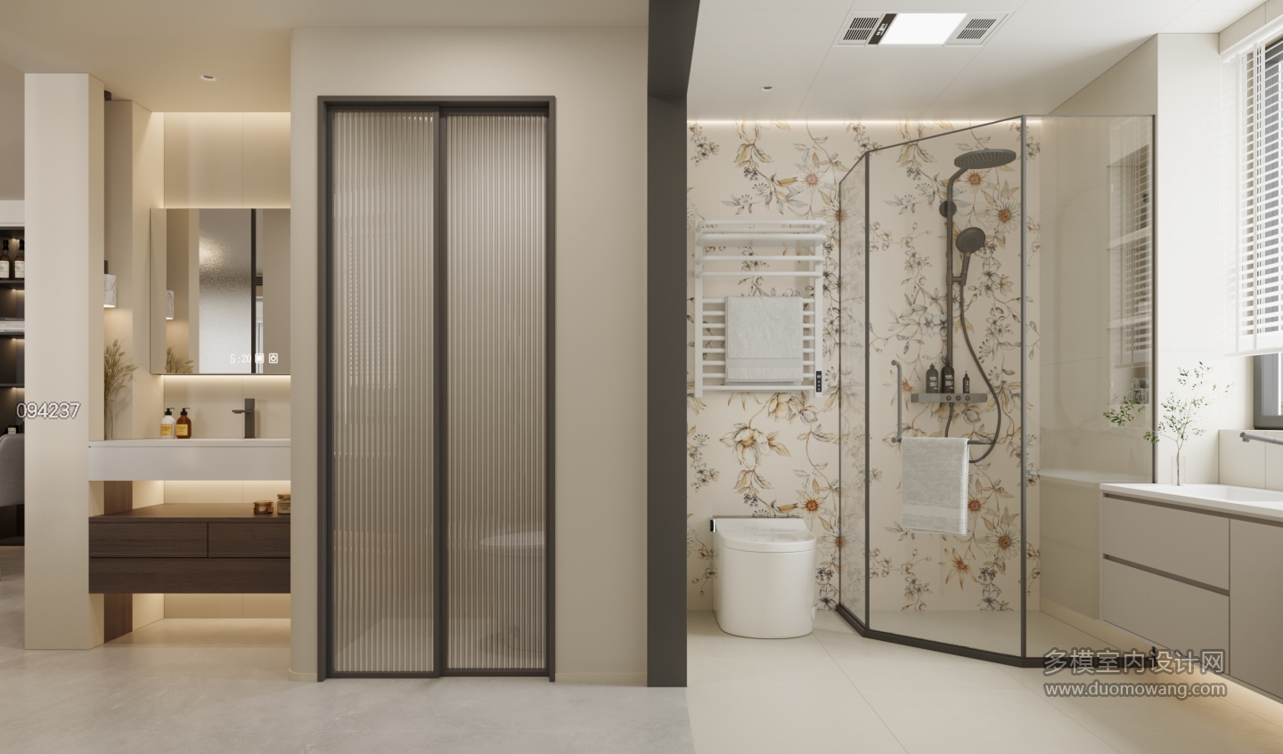 现代轻奢卫生间