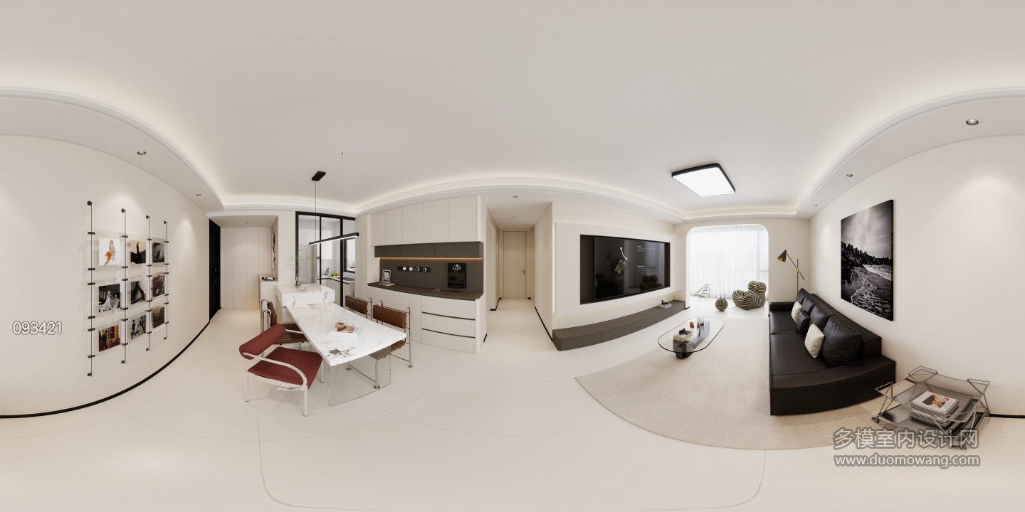 现代简约-客餐厅