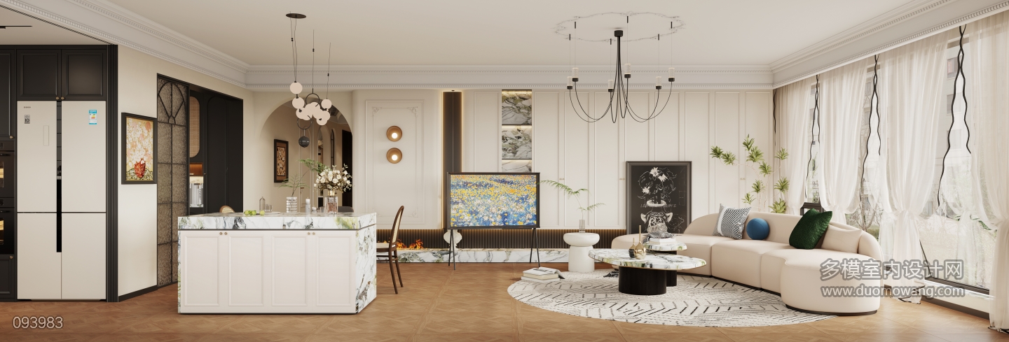 3法式中古风电视面