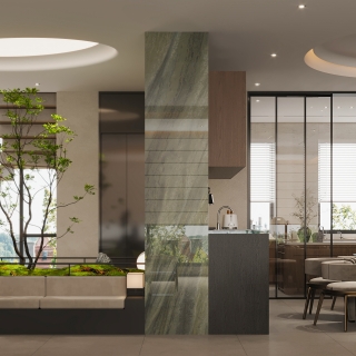 二楼客餐厅视角3