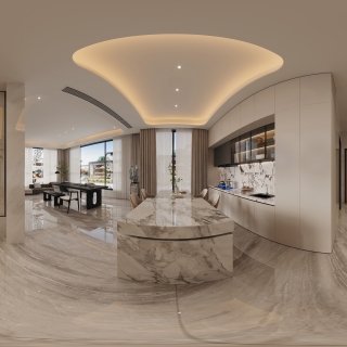 一楼西厨楼梯间全景