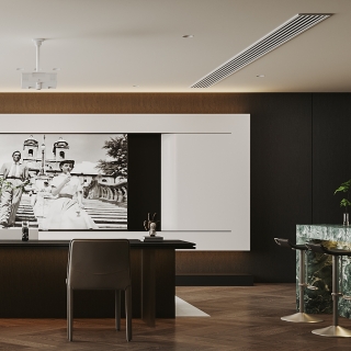 现代-客厅电视墙特写2