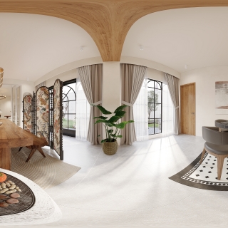 美式田园茶室360