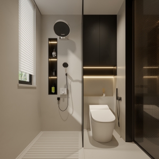 现代卫生间静态