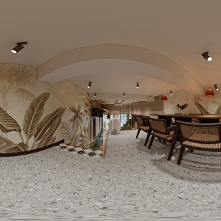 泰式创意料理117_二层用餐区