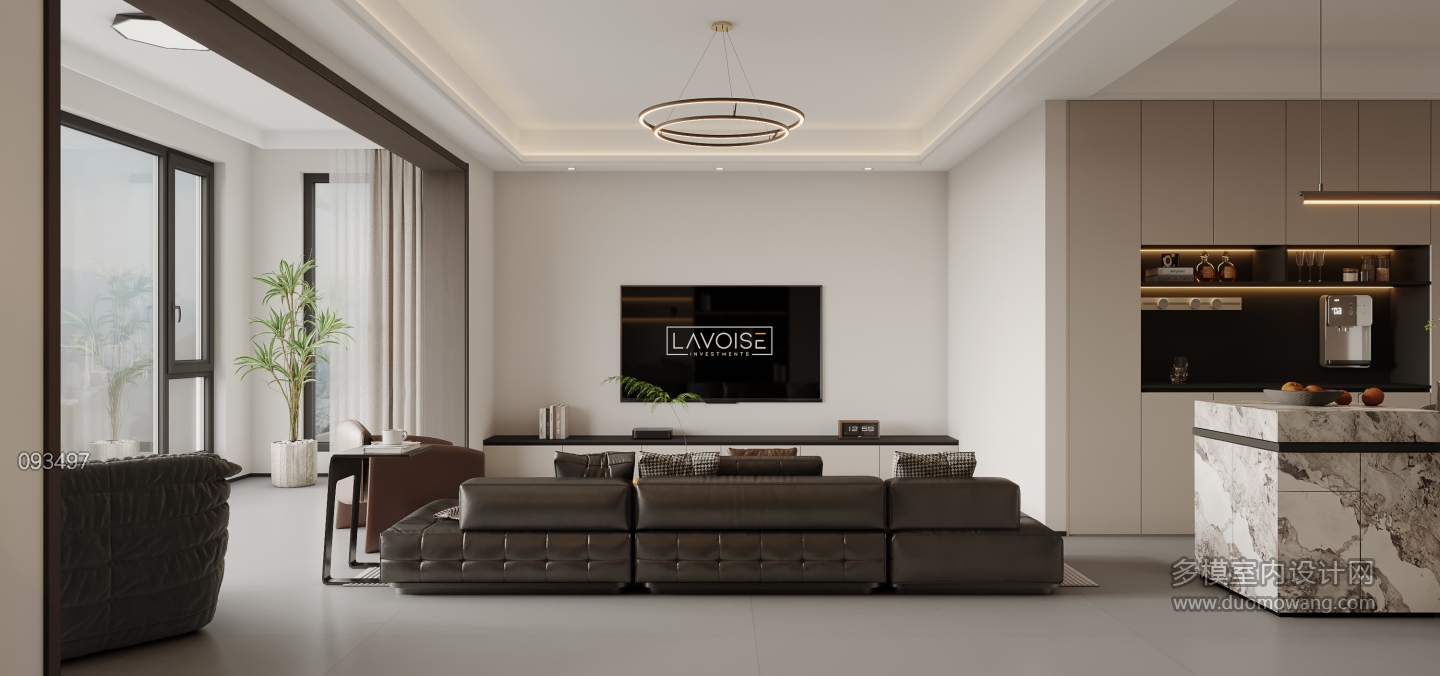 现代客餐厅特写B