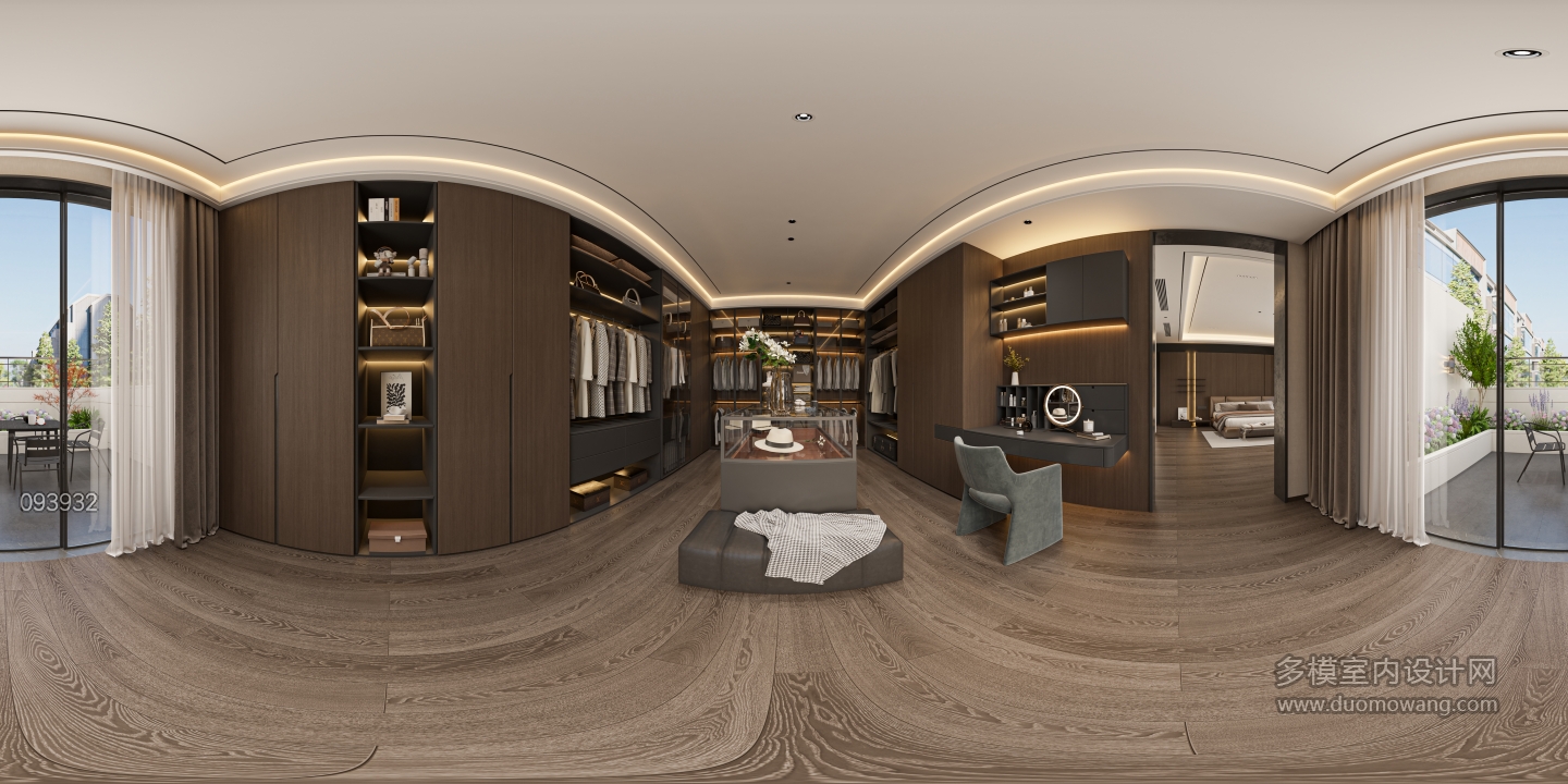 现代三楼大衣帽间 360