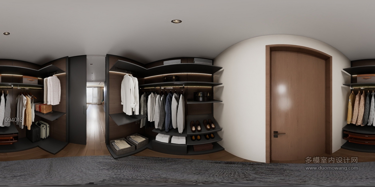 意式-开放式衣帽间