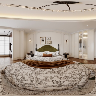 法式-二层主卧全景