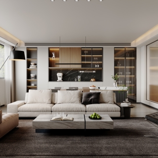 何姐自住_单张沙发背景