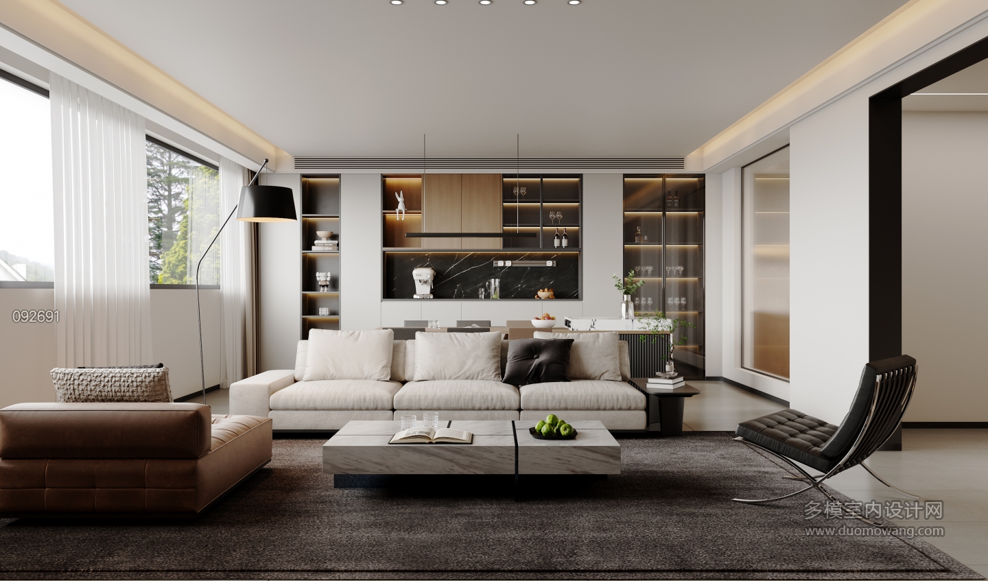 何姐自住_单张沙发背景