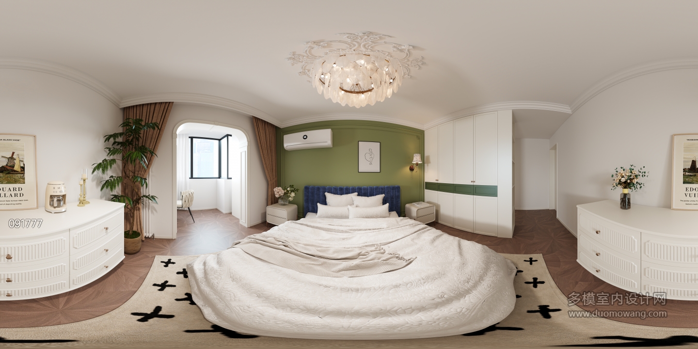 法式主卧360