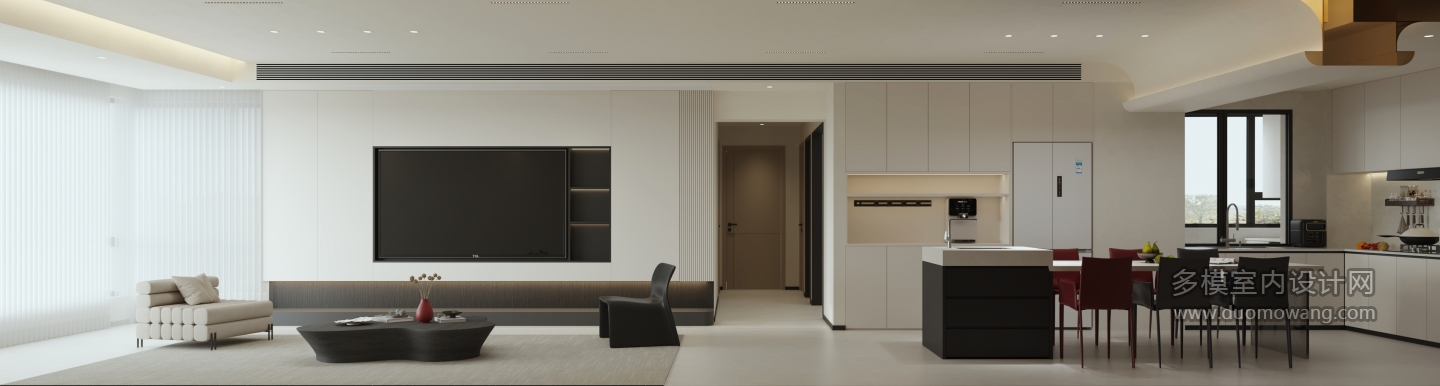 现代 客餐厅 单张1