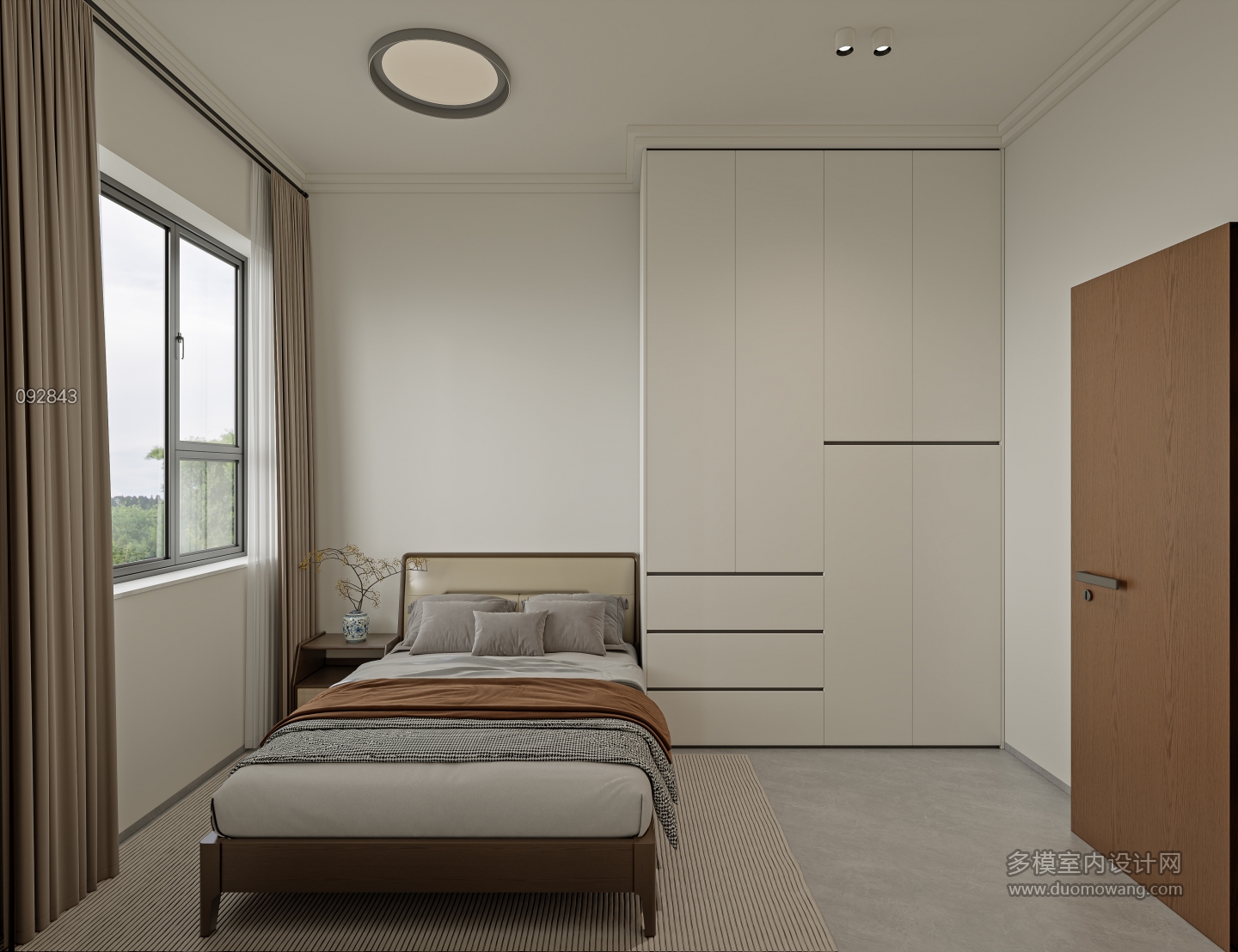 西阳自建房_三层卧室2-001