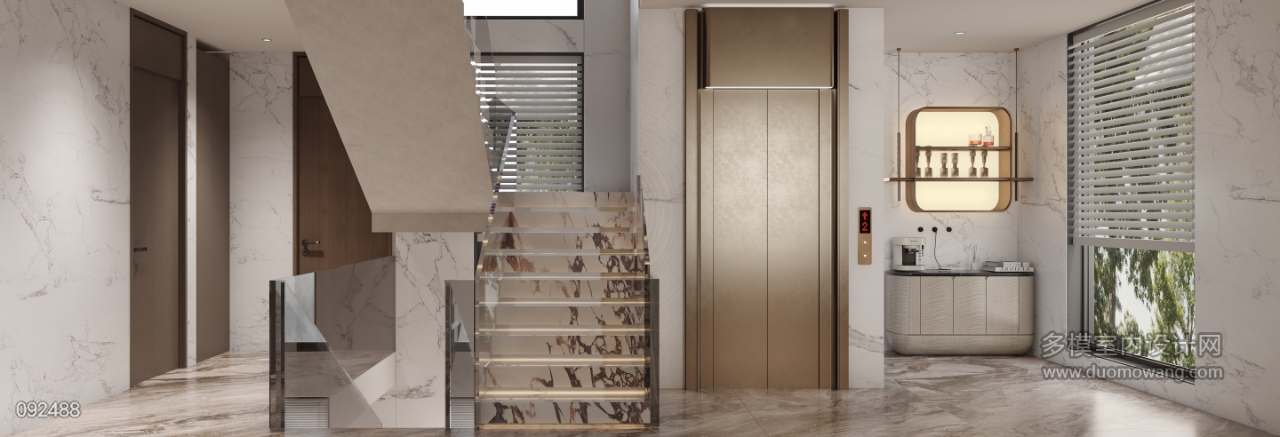 轻奢 2楼公区特写