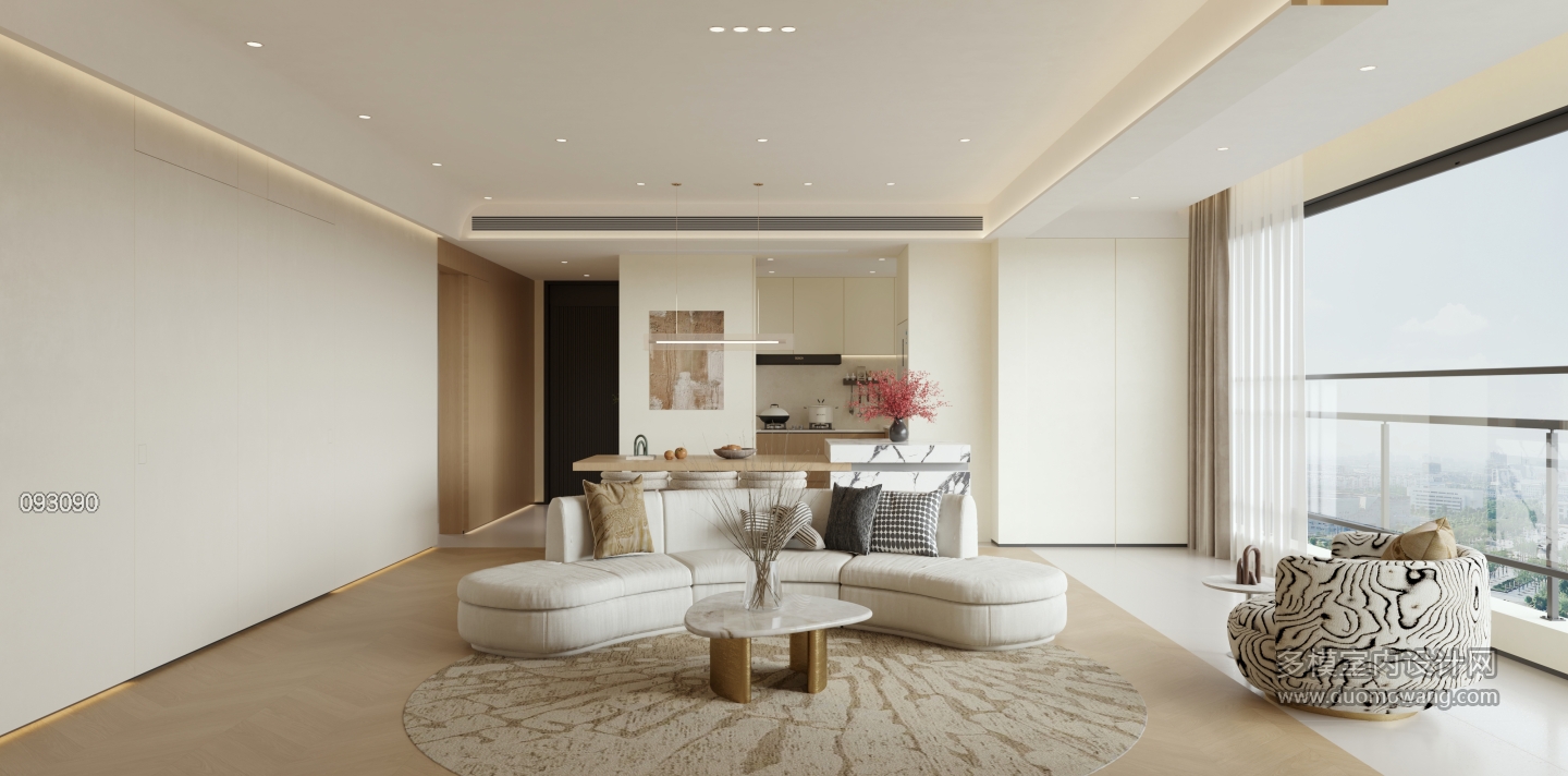 现代 客餐厅 单张1