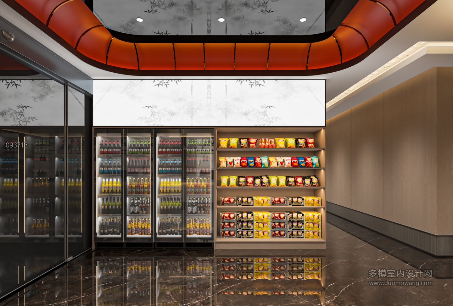 新中式棋牌室单张2