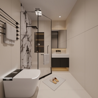 现代房间一卫生间