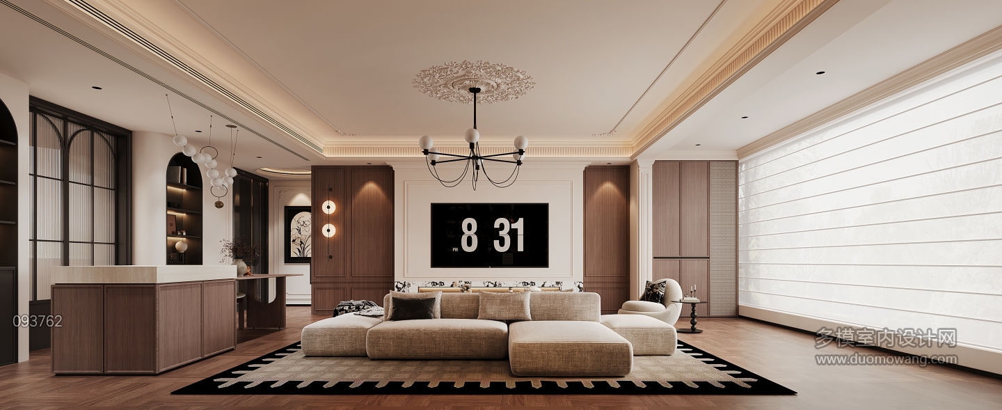 法式客餐厅单张一