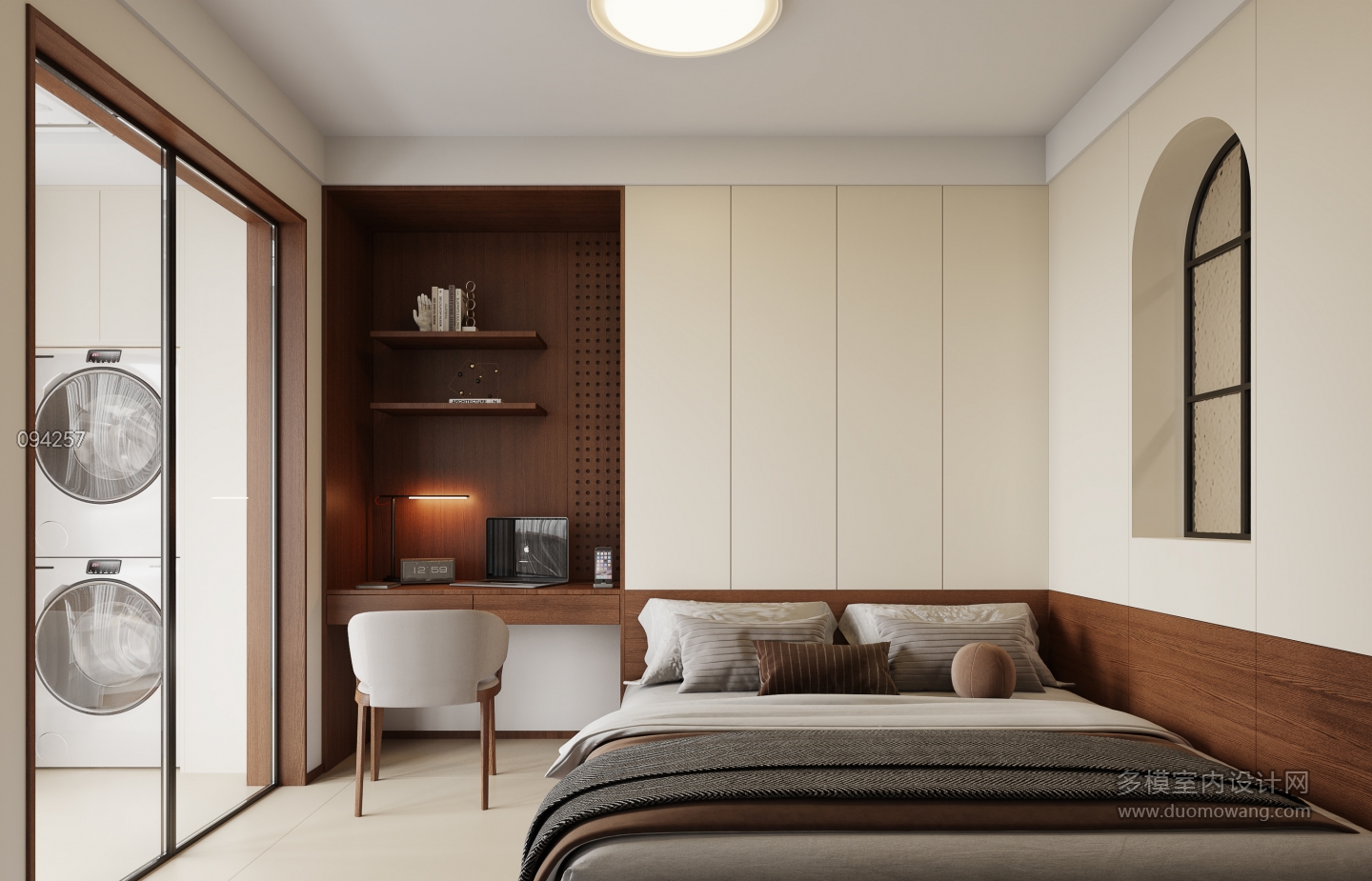 原木奶油老人房静态