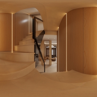 新中式一楼楼梯2