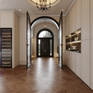 法式-一层门厅特写