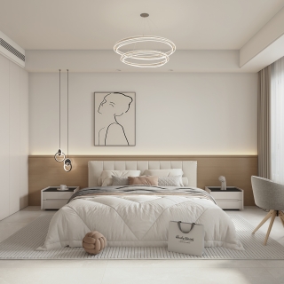 意式极简南卧室