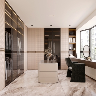 意式轻奢衣帽间