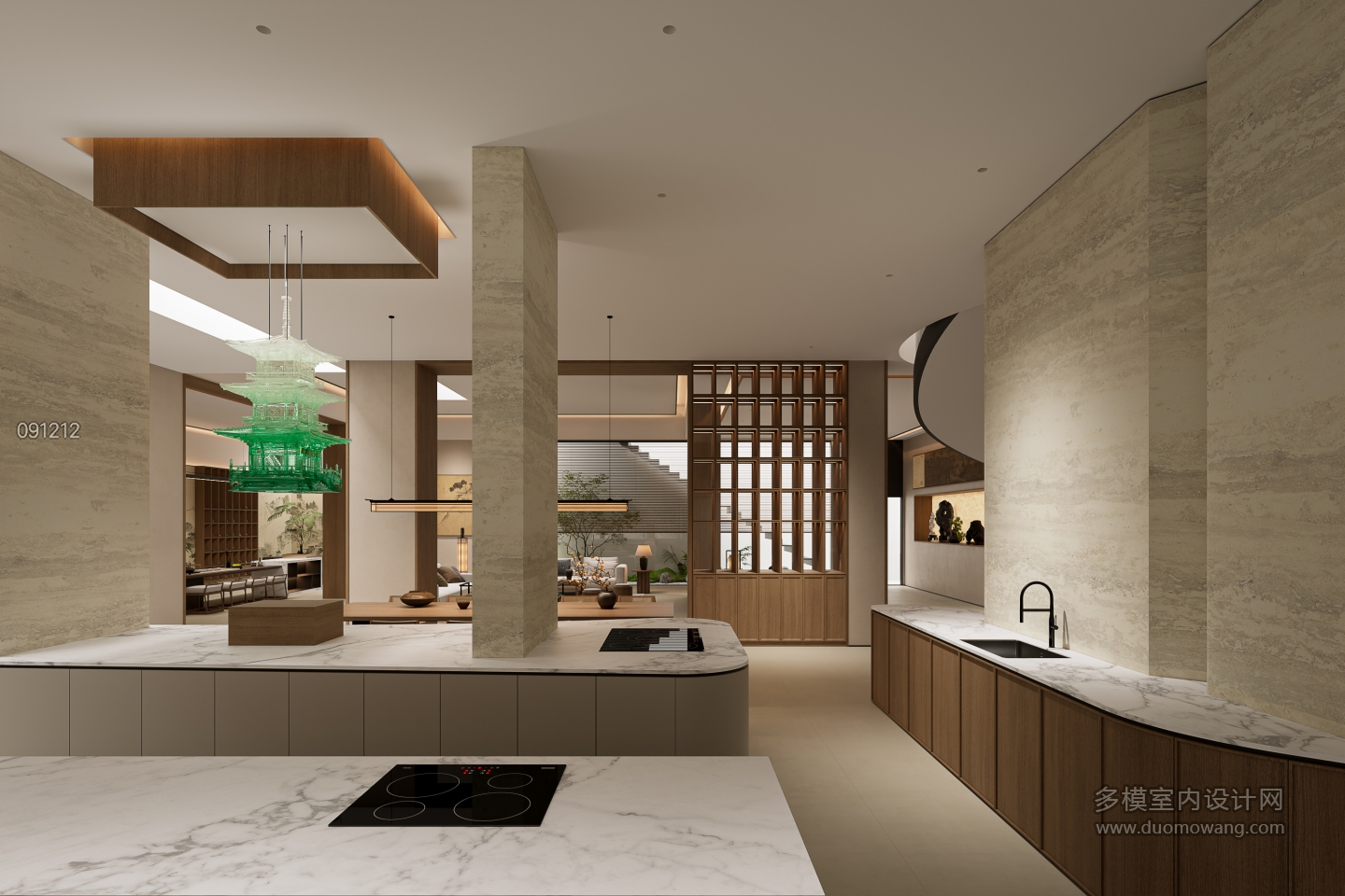 新中式地下室 (3)