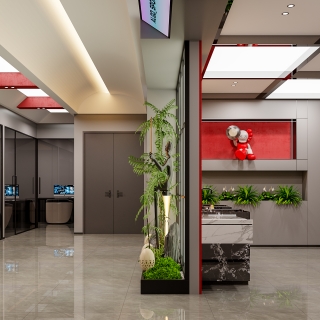 现代龙兴网咖视角四