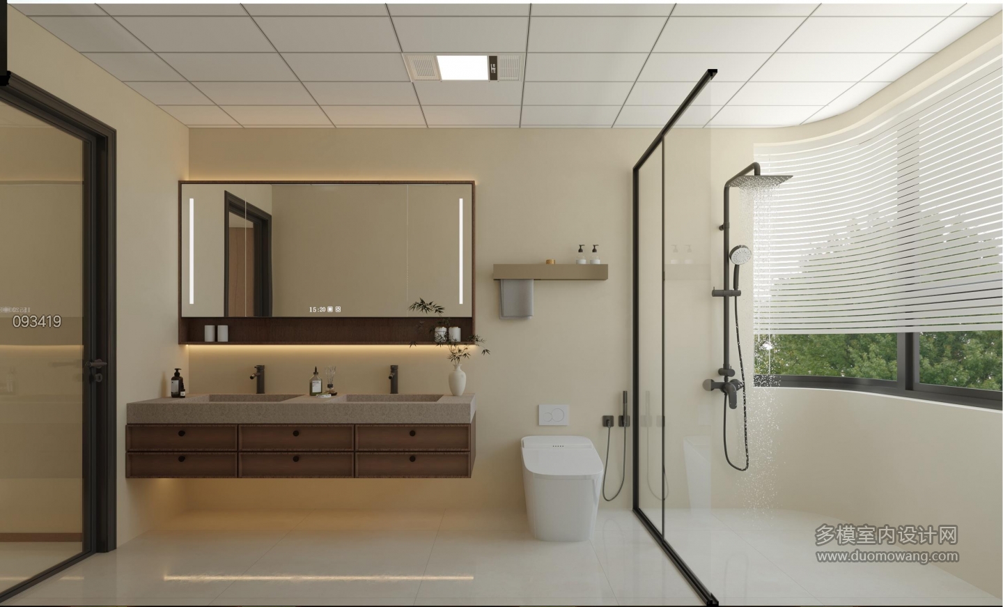 客餐厅+书房_主卫_0000