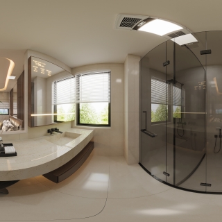 三楼卫生间全景