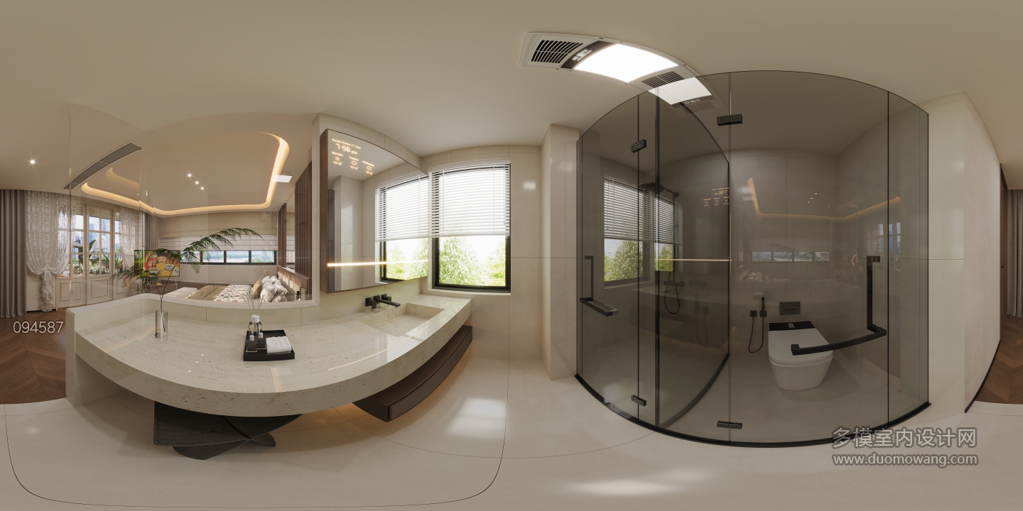 三楼卫生间全景