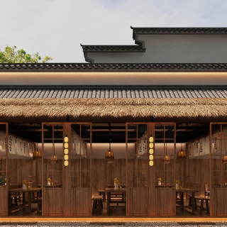 侘寂餐厅静态卡座b (1)