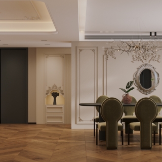 现代2楼客厅特写1