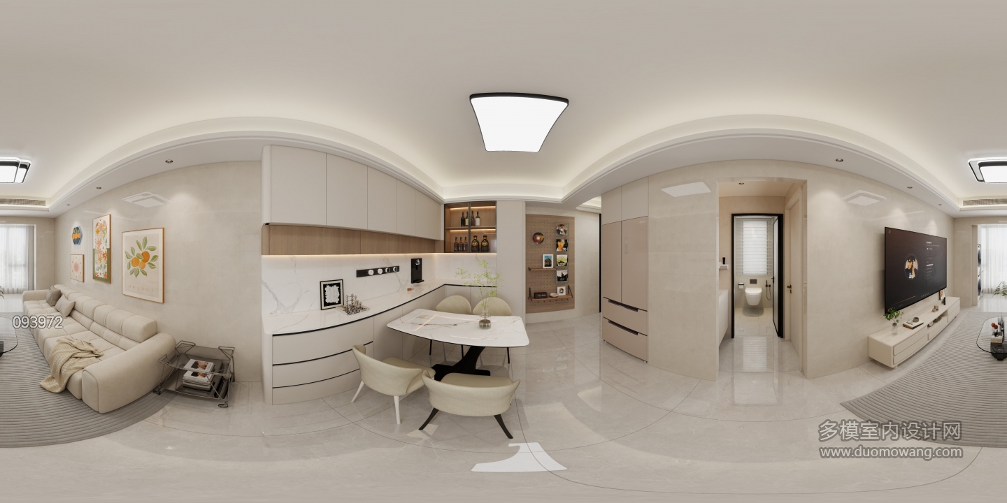 现代简约-客餐厅