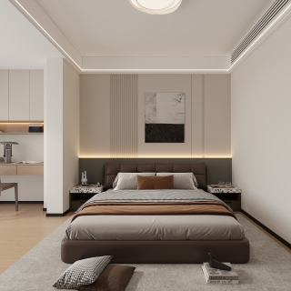 现代二楼卧室2