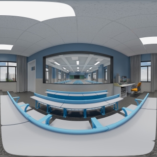 现代录播室方案一全景2