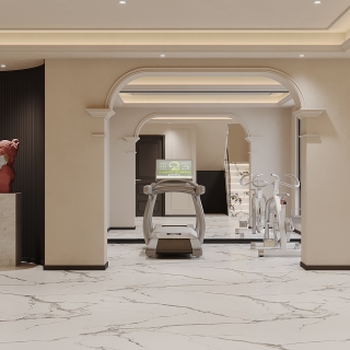 法式负二层特写