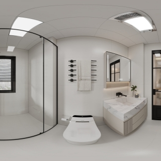 现代中古卫生间 (2)