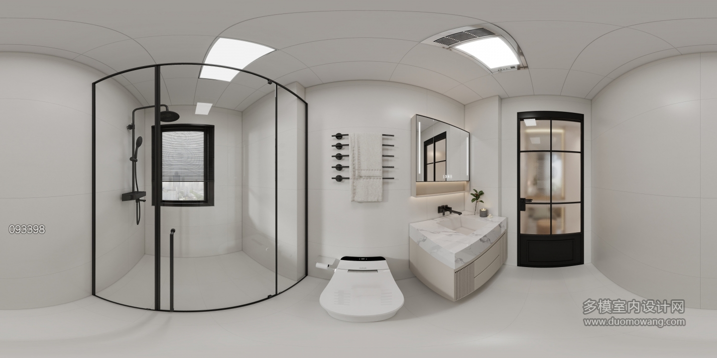 现代中古卫生间 (2)