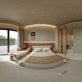 甘露山一层122_一层主卧室