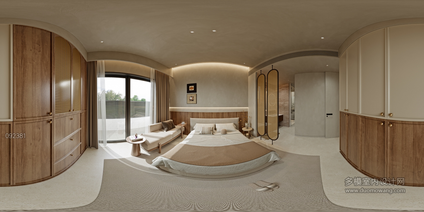 甘露山一层122_一层主卧室